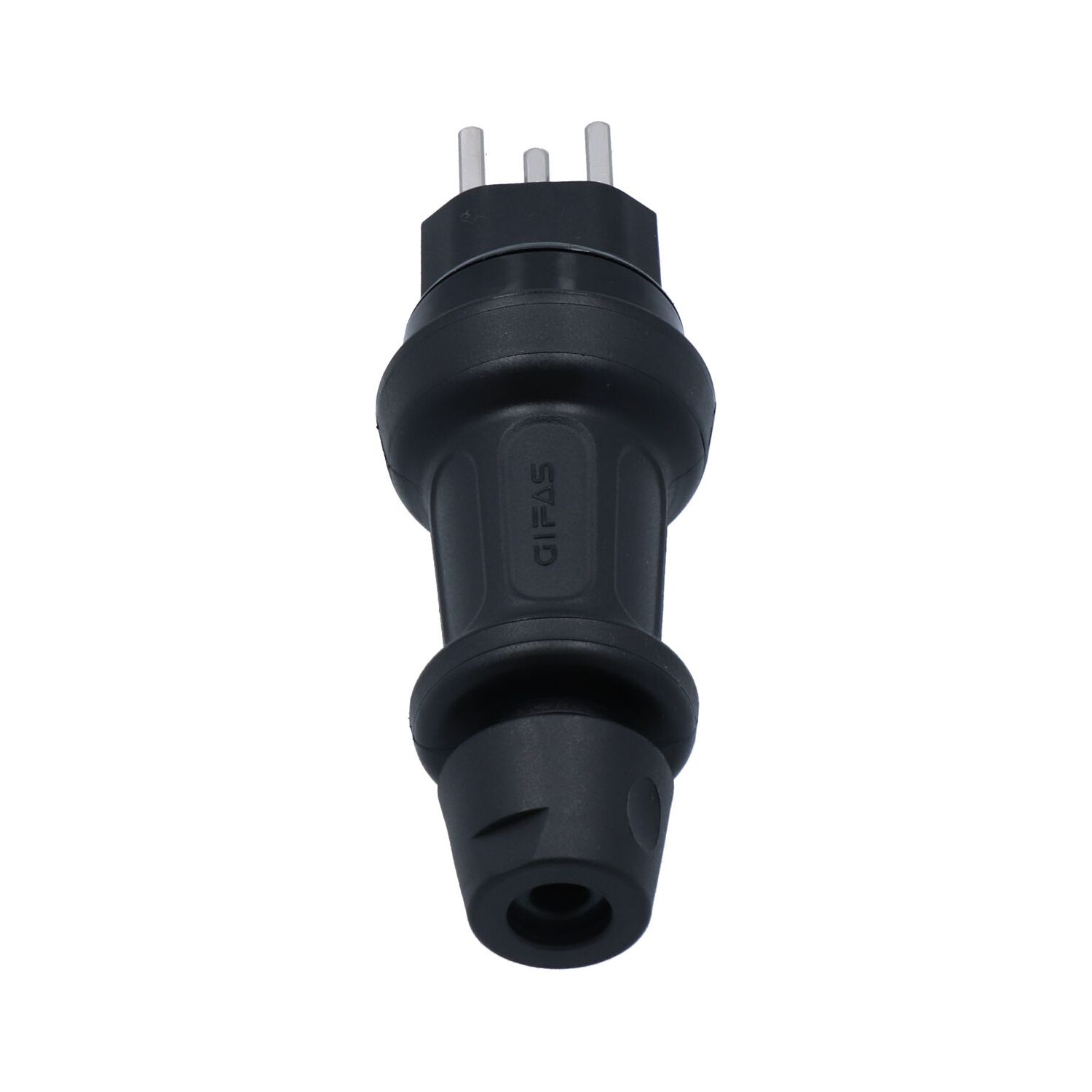 Plug type 23 230V/16A/P+N+E IP55 black - GIFAS-ELECTRIC GmbH